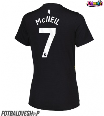 Everton Dwight McNeil #7 Dámské Alternativní Dres 2025-26 Krátký Rukáv